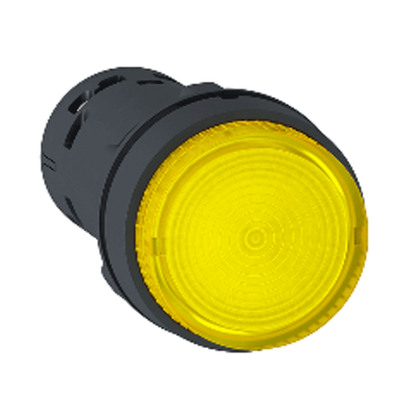 Nút nhấn có đèn LED điện áp 230Vac, N/O, màu vàng