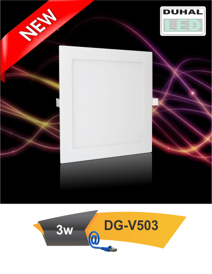 Đèn LED Panel DG-V 3W 86x86x32
