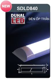 Đèn LED ốp trần Duhal 20W trắng