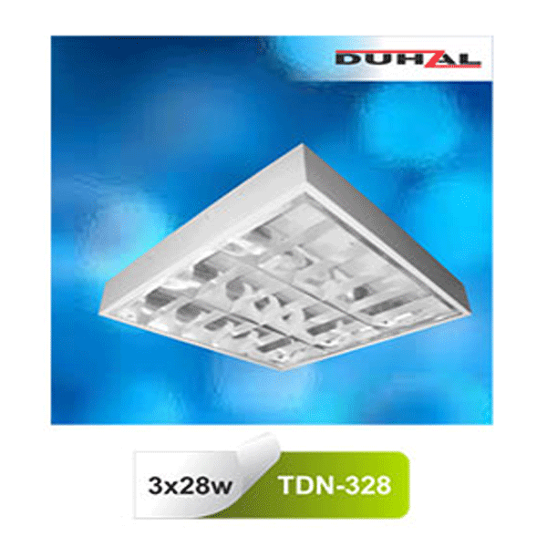 Máng đèn phản quang gắn nổi TDN kích thước 1220x610x68