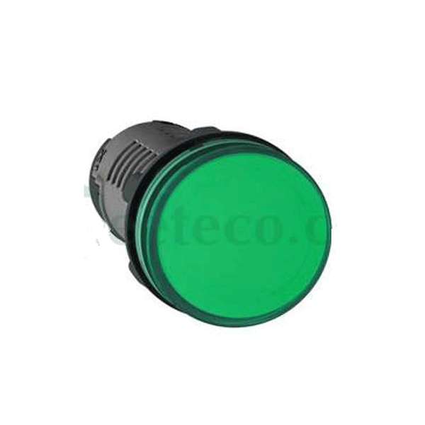 Đèn báo Ø22 điện áp 24V AC/DC màu xanh lá