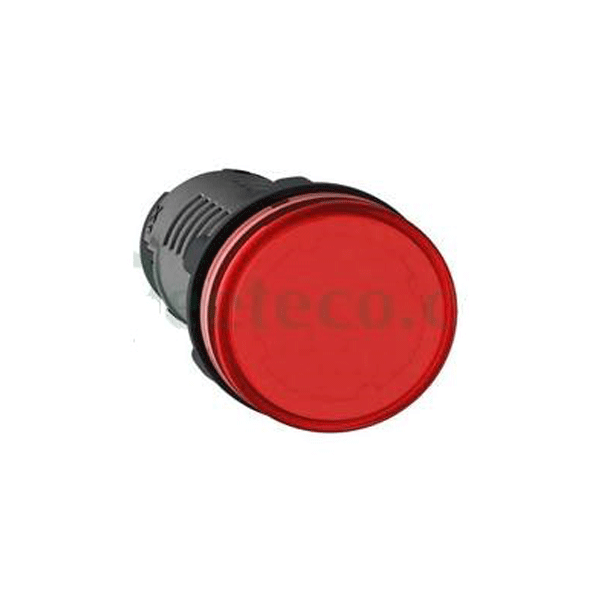 Đèn báo Ø22 điện áp 24V AC/DC màu đỏ