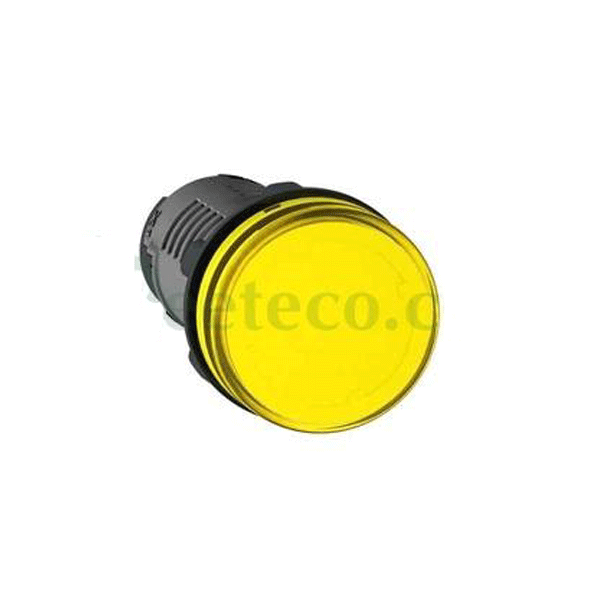 Đèn báo Ø22 điện áp 380-400V AC màu vàng