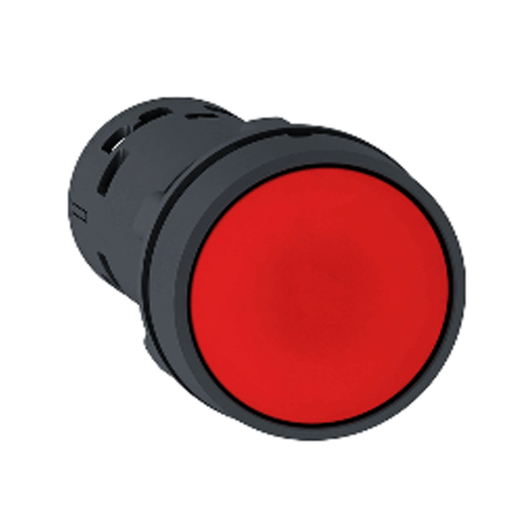 Nút nhấn thả Ø 22mm, 1 N/C, màu đỏ