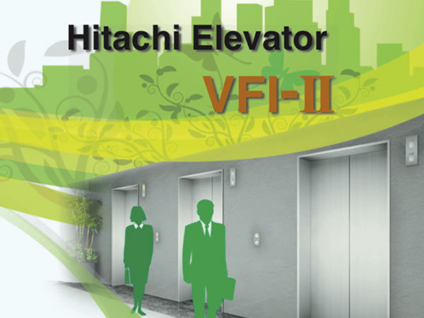  Thang máy có phòng máy Hitachi VFI-II phù hợp cho mọi công trình