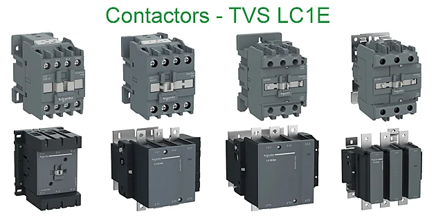 Contactors-TVS-LC1E