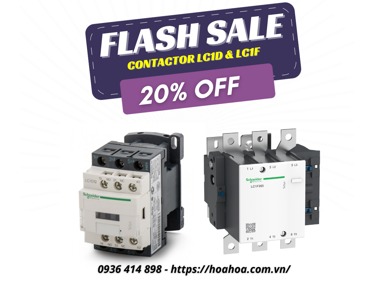 Đại lý phân phối contactor schneider chính hãng