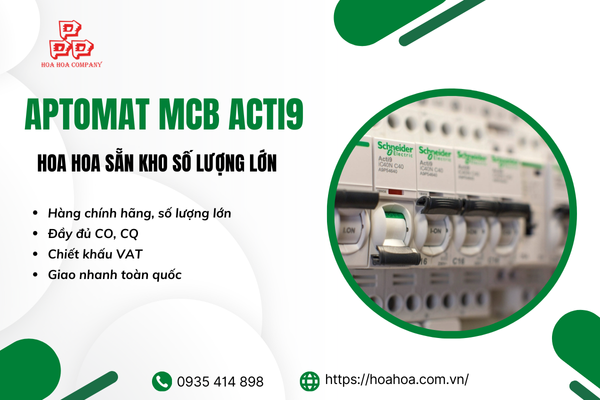  Sẵn kho số lượng lớn Aptomat MCB Acti9