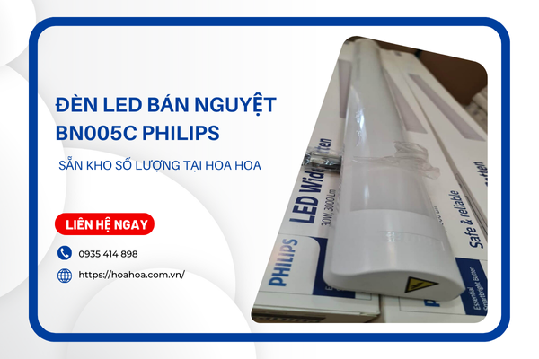  Đèn LED bán nguyệt BN005C - sẵn kho số lượng tại Hoa Hoa