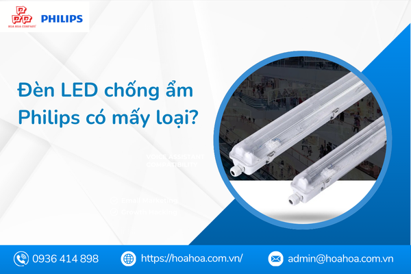  Đèn chống ẩm Philips có mấy loại?