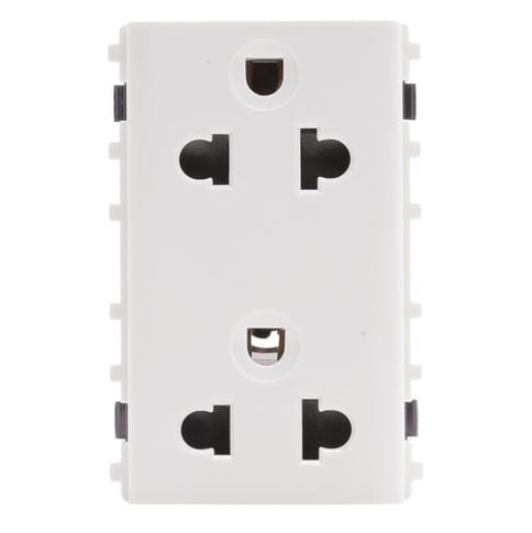 Hoa Hoa cung cấp ổ cắm đôi 3 chấu dòng Schneider chính hãng