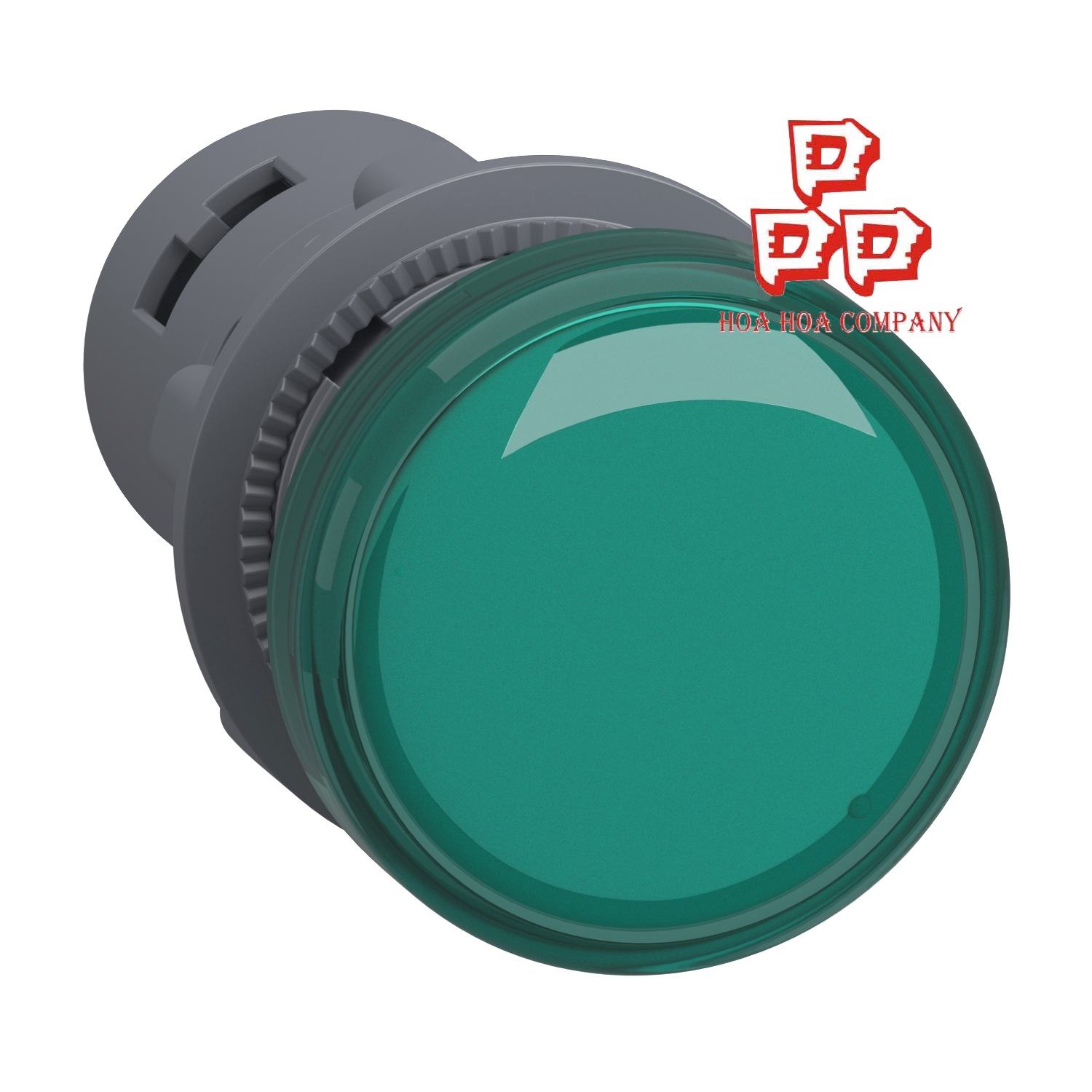 Den-bao-Ø22-dien-ap-220V-AC-mau-xanh-la-XA2EVM3LC