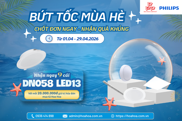  Chương trình khuyến mãi: Bứt tốc mùa hè - Chốt đơn ngay, nhận quà khủng