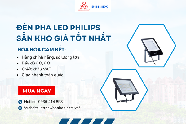  Đèn pha LED Philips sẵn kho giá tốt nhất