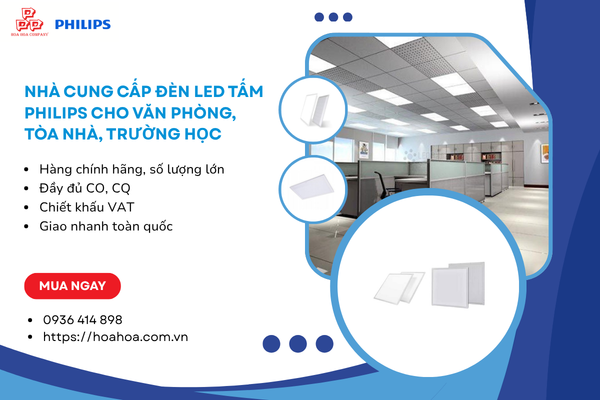  Nhà cung cấp đèn LED tấm Philips cho văn phòng, tòa nhà, trường học