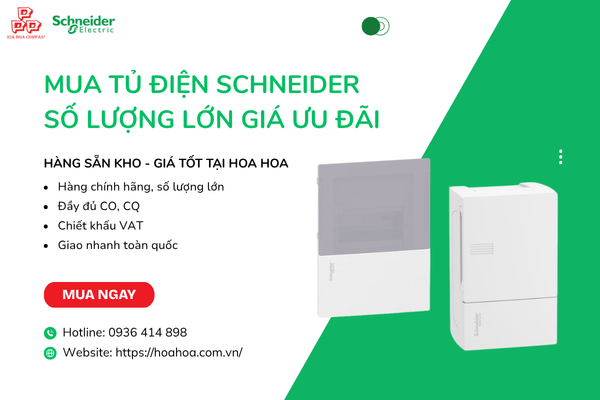  Mua tủ điện Schneider số lượng lớn giá ưu đãi