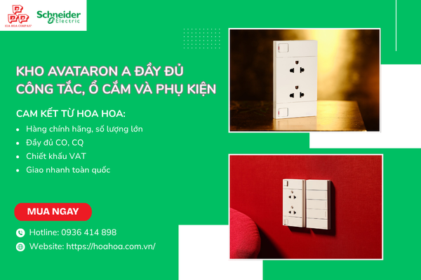 Kho AvatarOn A đầy đủ công tắc, ổ cắm và phụ kiện