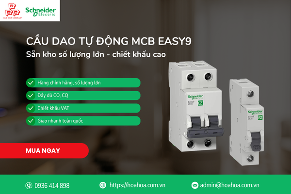 Cầu dao tự động MCB Easy9 - sẵn kho số lượng lớn - chiết khấu cao