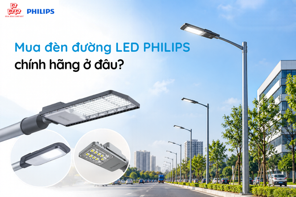  Mua đèn đường LED Philips chính hãng ở đâu?