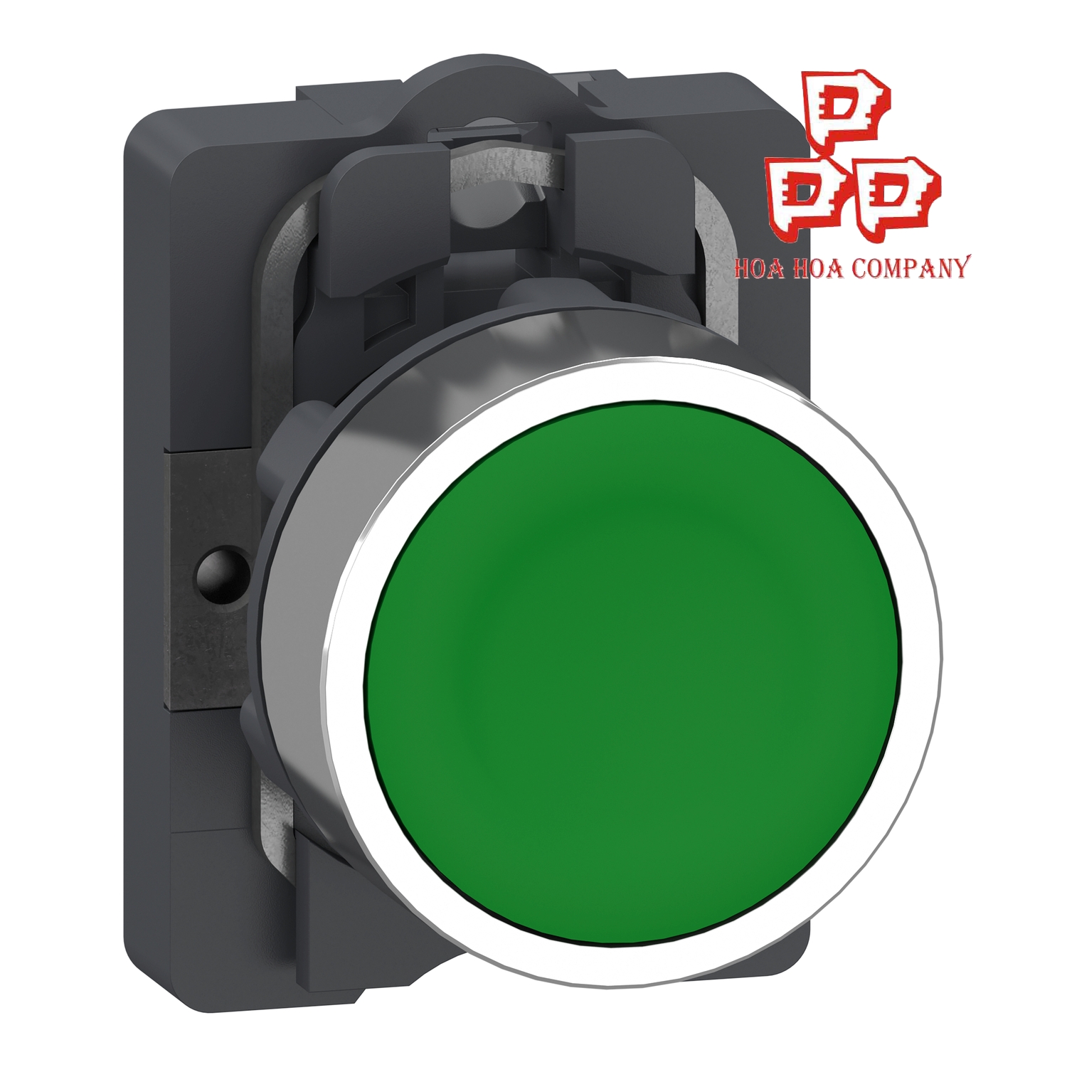 Nút Nhấn, Xanh Lá, 1 NO