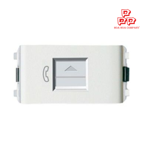 Ổ cắm điện thoại size S màu Trắng